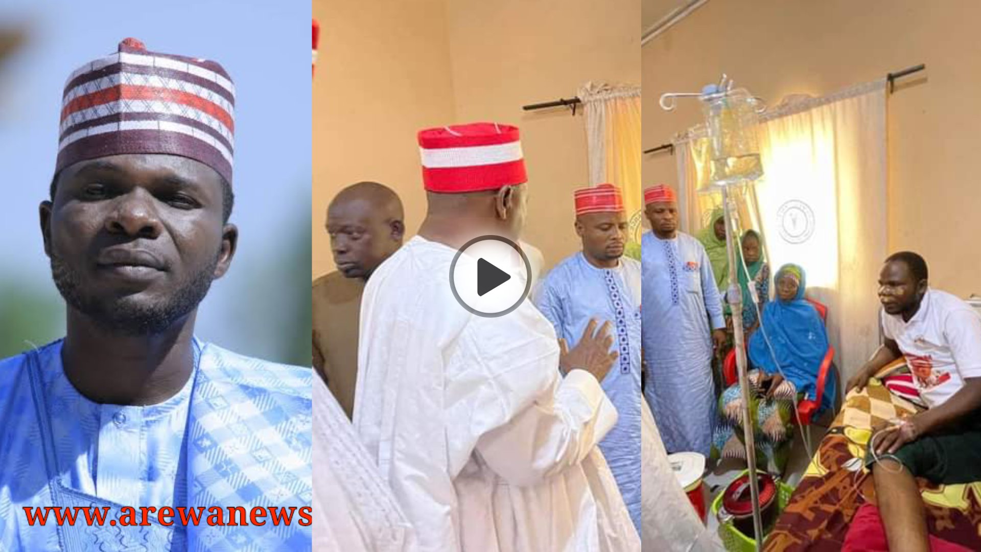 Video: Masha Allah Yadda Dr Rabi’u Musa Kwankwaso Yake Duba Tijjani Gandu A Asibiti